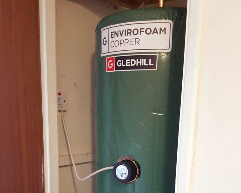 Cylinder fitted by Sally's Pipe Dream