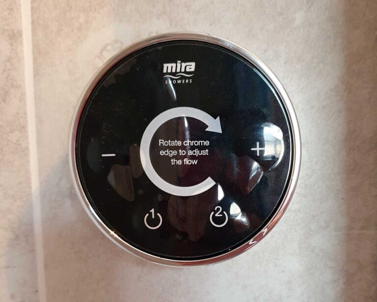 Digital shower fitted by Sally's Pipe Dream