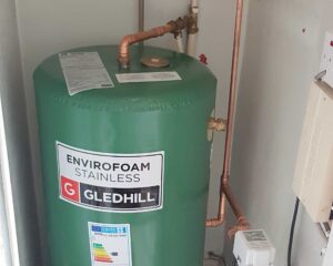Cylinder fitted by Sally's Pipe Dream