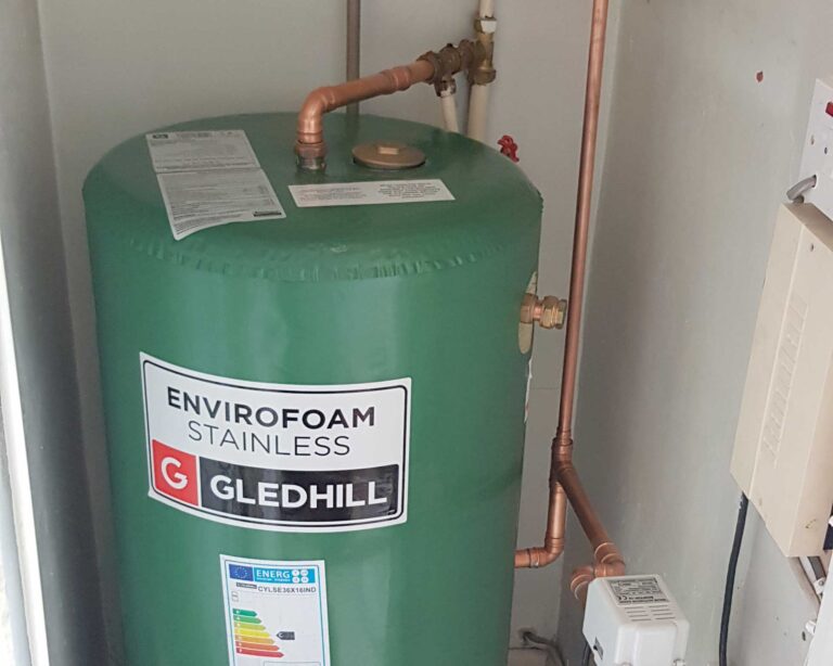 Cylinder fitted by Sally's Pipe Dream