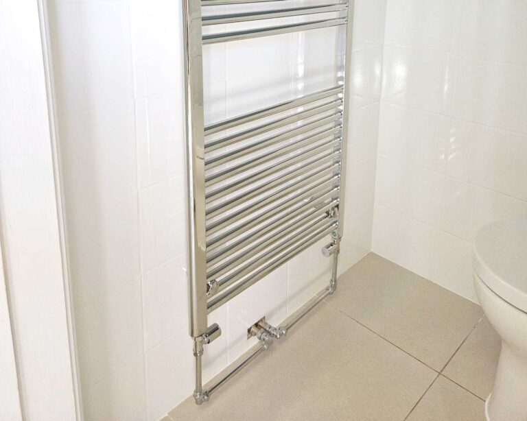 Bathroom renovation by Sally's Pipe Dream - radiator