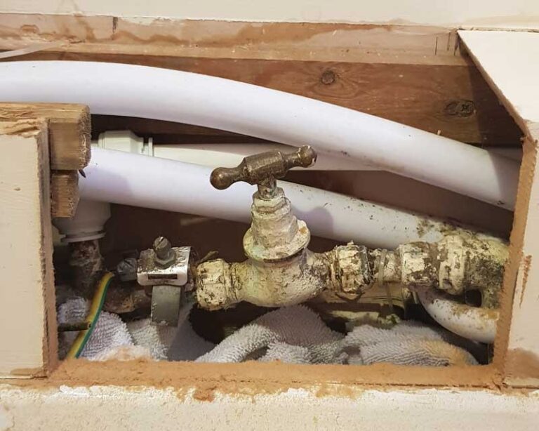 Replace stop tap with lever isolation valve