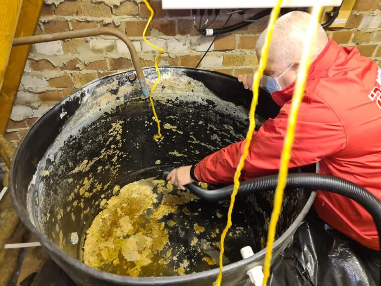 cold water tank central heating clean