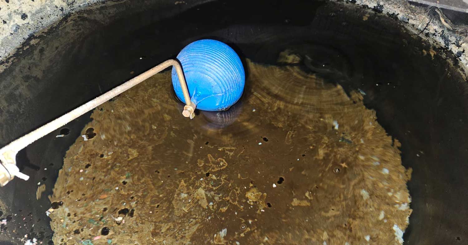 cold water tank central heating clean